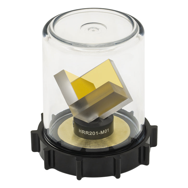 T-HRR203-F01 - N-BK7 Hollow Retroreflector, Ø1.8" Clear Aperture, UV-Enhanced Aluminum Coating, SM1-Threaded Mount
