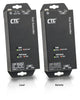 IEXT101-PH LAN Extender pair with remote powered unit and 30W PoE delivered over 2 or 4 pairs of copper wires