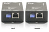 IEXT101-PH LAN Extender pair with remote powered unit and 30W PoE delivered over 2 or 4 pairs of copper wires