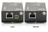 IEXT101-PH LAN Extender pair with remote powered unit and 30W PoE delivered over 2 or 4 pairs of copper wires