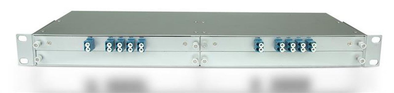 RB5-MD81D-47-LCU - CWDM mux/demux filter, 8+1 duplex channels over fiber(with 1310nm pass through port)