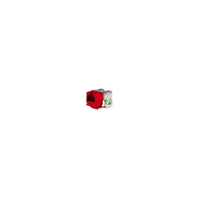 Signamax Cat5e MT-Series High-Density Keystone Jack, Red