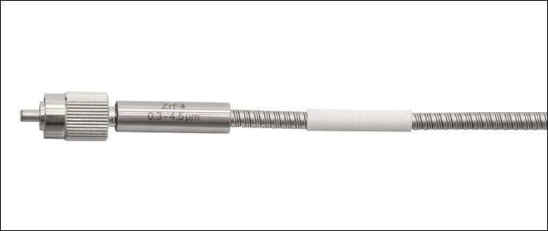 T-MZ42L1 - Ø450 µm, 0.20 NA ZBLAN Multimode Patch Cable, FC/PC, 1 m Long