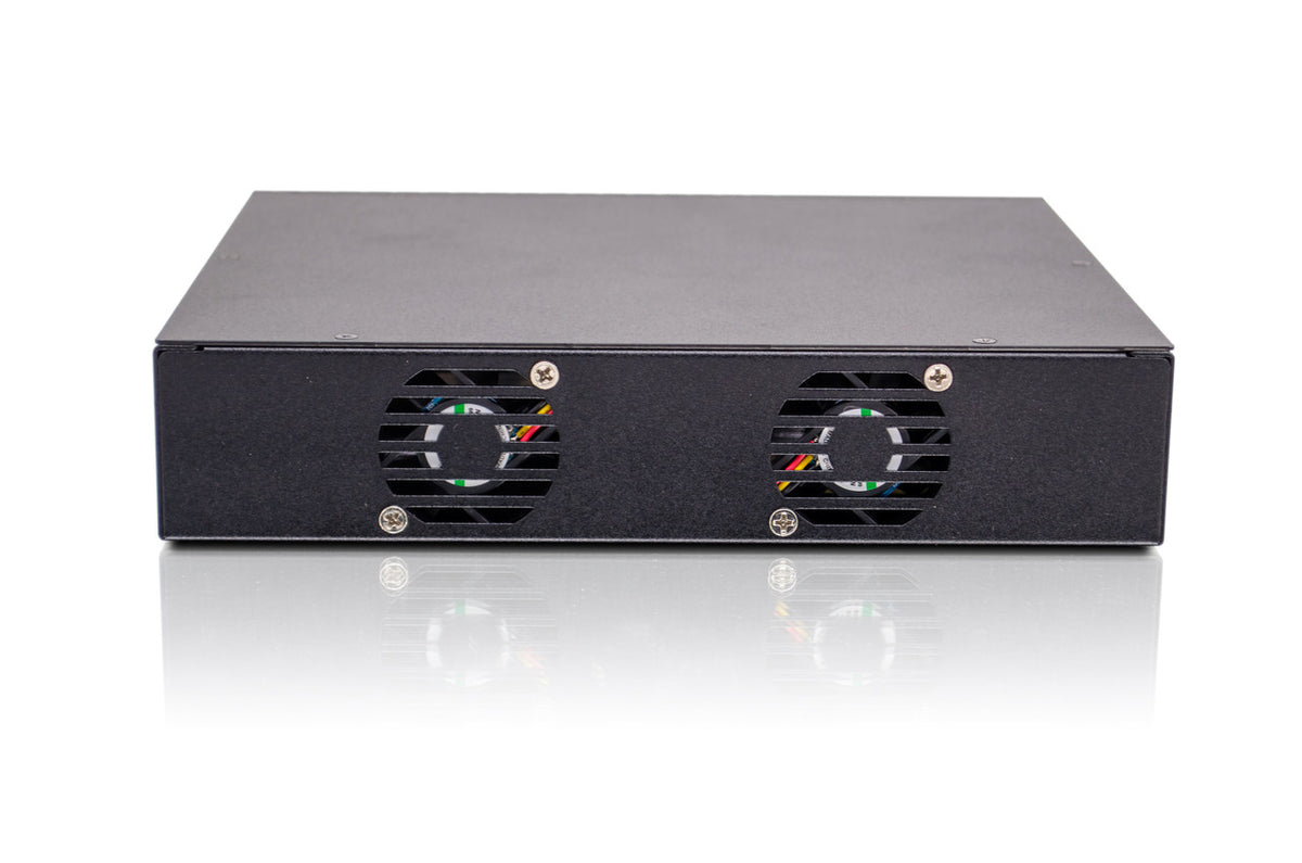 MSW-4204S-AD 2x 10G SFP+ and 4x Gigabit RJ45 EDD switch (Ethernet Demarcation Device) for Metro Ethernet networks w/ full 802.3ah OAM support (NID), SyncEthernet support, AC and DC power inputs