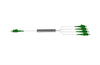 RB-PLC-104-MIN-LCA mini format PLC splitter 1x4, LC/APC connectors, ideal for PON or CATV applications