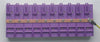 DIN-GBAR-10 - all copper grouding/earthing busbar for up to 10 POE-01-DIN protectors common ground connectivity
