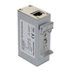 POE-10G-DIN - Full 8 pin Cat6A RJ45 10G Ethernet surge protector with PoE support and DIN rail mount system