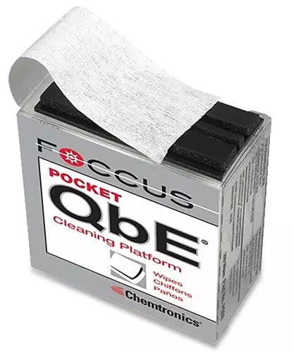 Pocket QBE Lint Free Cleaning Wipes
