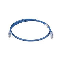 Patch cord 24 AWG Cat. 6A RJ45 9 ft. Green