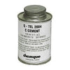 Adhesive C Cement 4 oz Can With Cap-Mounted Brush, Not For Air Shipment