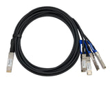 QSFP-DD 400G to 4x QSFP56 Passive Copper DAC Breakout Cable 3m Length