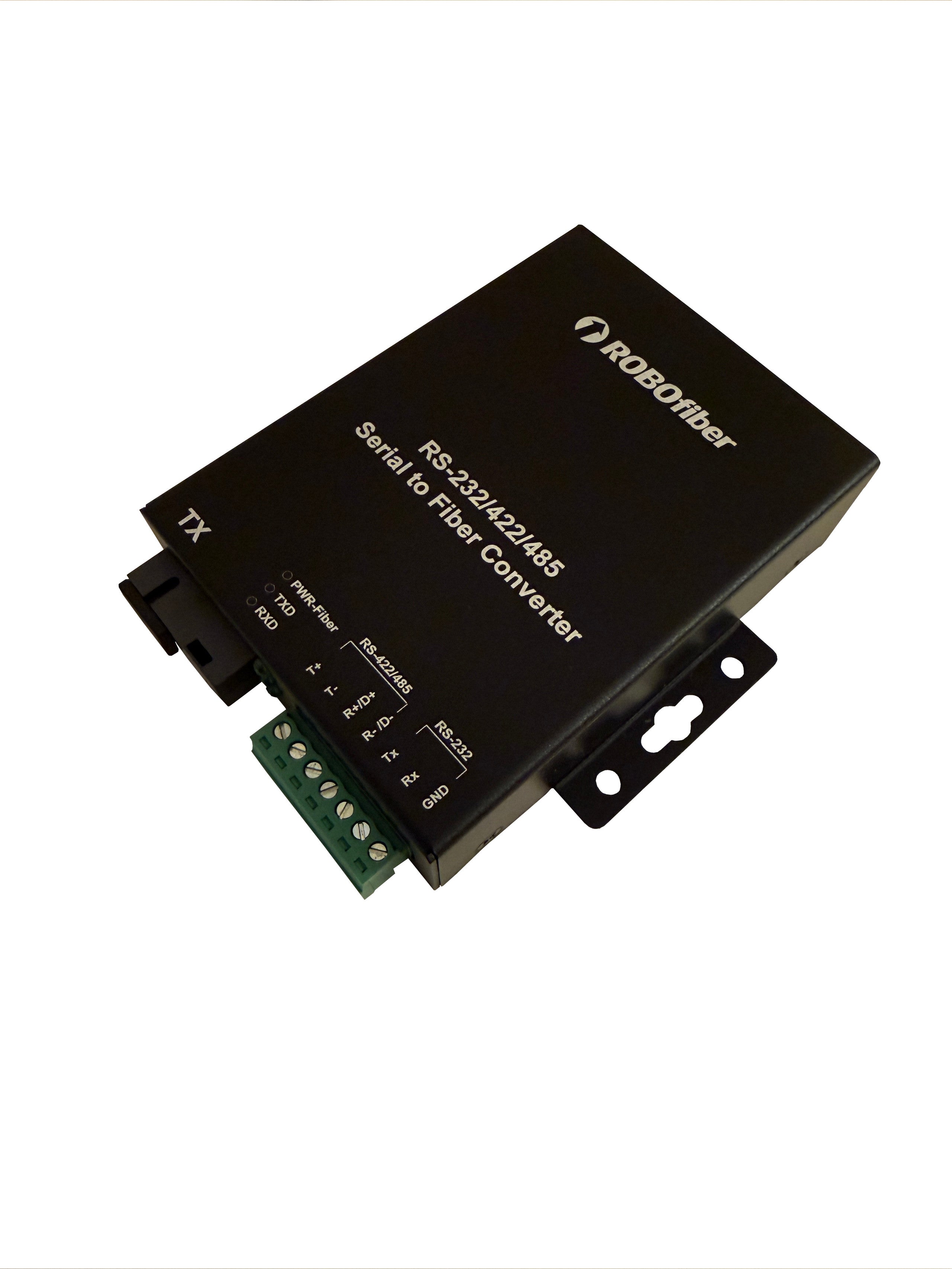 RB-SERIAL 1x RS-232 and 1x RS-485/422 Over Single Strand Fiber Media Converter Set