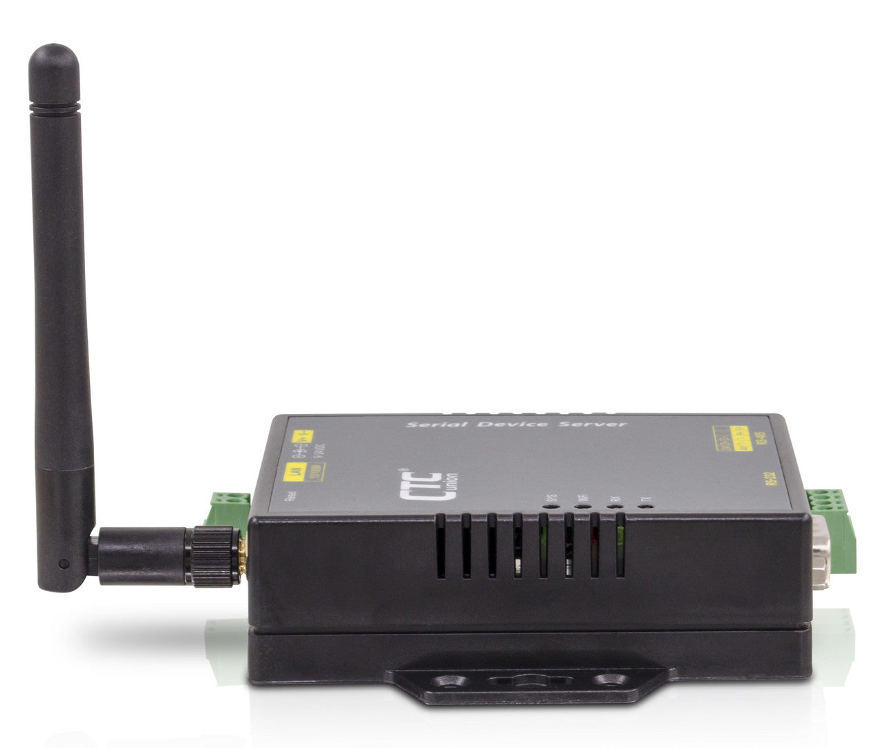 STE211W 2 port serial RS-232 and RS-422/RS-485 to Ethernet IP Wireless Terminal Server