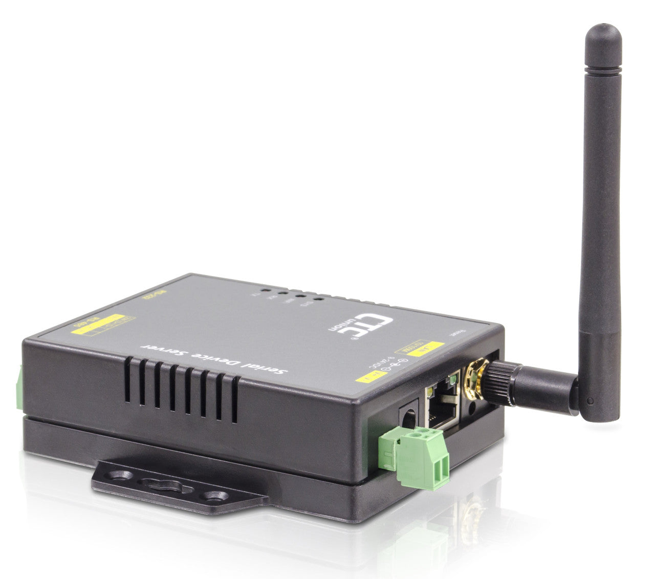 STE211W 2 port serial RS-232 and RS-422/RS-485 to Ethernet IP Wireless Terminal Server