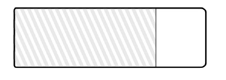 Wrap label for for G15M-Pro label maker, white, 14mm x 12mm + 28mm, 180 pcs/roll, 20 rolls/pack