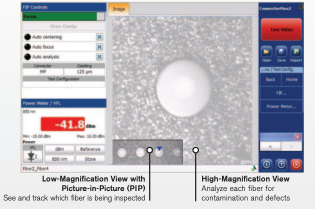 EXFO FIP-420B Digital Fiber Inspection Probe