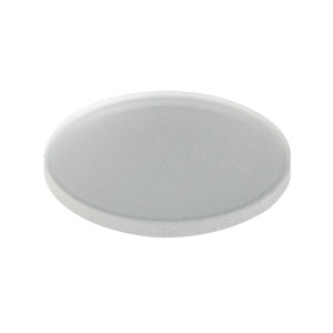 T-DG10-120-A - Ø1" N-BK7 Ground Glass Diffuser, 120 Grit, ARC: 350-700 nm