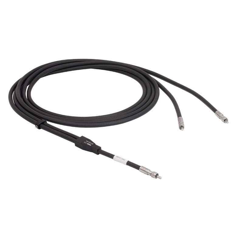 T-BFY200LS02 - Bifurcated Fiber Bundle, Ø200 µm, Low OH, SMA905, 2 m