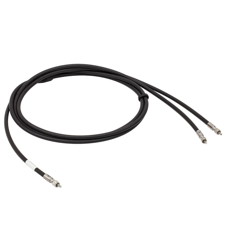 T-RP29 - Reflection Probe with Linear Leg, Ø200 µm, Low-OH (400 - 2400 nm), SMA Connectors, 2 m Long