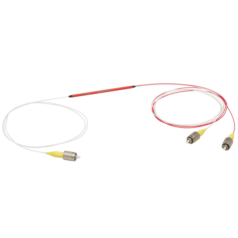 T-W980S330F1B - 980 nm / 1310 nm Wavelength Division Multiplexer, HI1060 FLEX Fiber, FC/PC Connectors