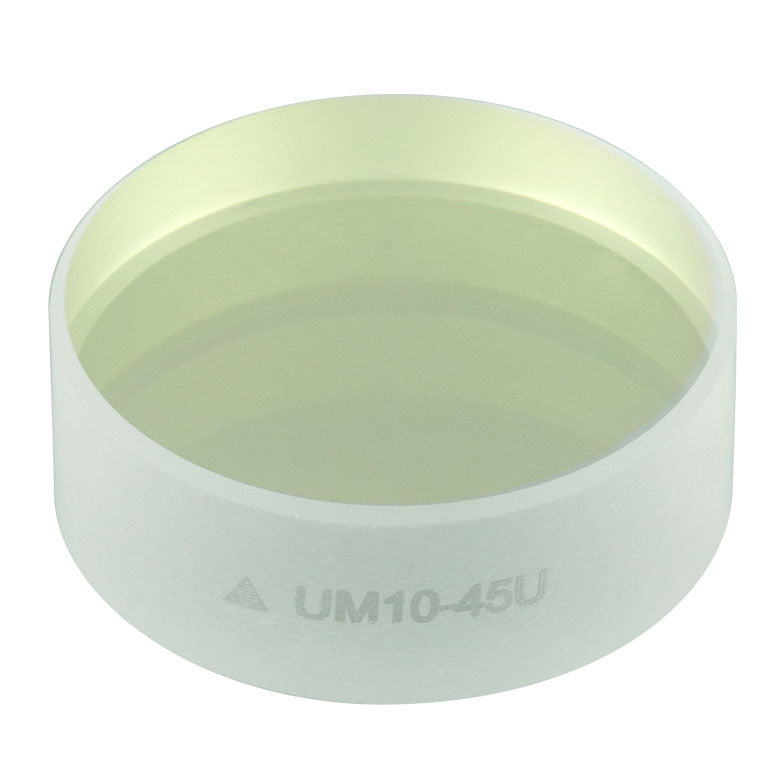 T-UM10-45U - Ø1" Low GDD Ultrafast Mirror, 355 - 445 nm, 45° AOI