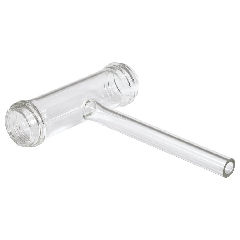 T-TGC100A - Empty Glass Cell with Threaded Ends, 100 mm Long, One Fill Tube