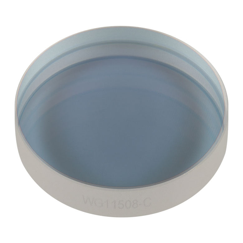 T-WG11508-C - Ø1.5" N-BK7 Broadband Precision Window, AR Coated: 1050 - 1700 nm, t = 8 mm