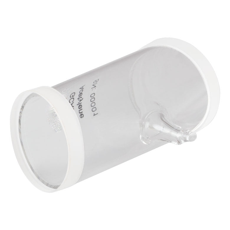 T-GCA50 - Acetylene Gas Reference Cell with Angled Ø1" UVFS Wedged Windows, 50.0 mm Long