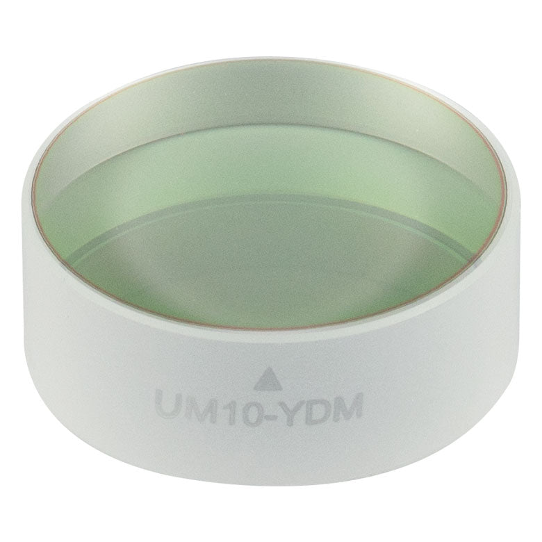 T-UM10-YDM - Ø1" Low-GDD Ultrafast Pump-Through Mirror for Yb Lasers, 10° AOI