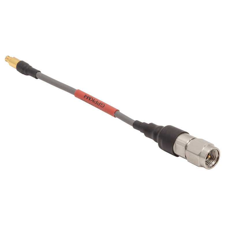 T-GPPKM4 - Microwave Adapter Cable, SMPM Female to 2.92 mm Male, 4" (102 mm), Phase-Matched Pair
