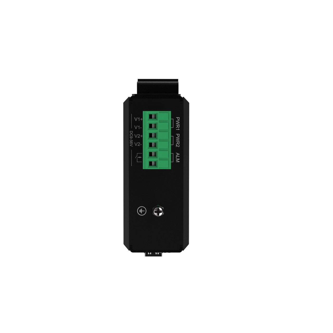 HGW-402LM-PSE - 4x RJ45 + 2x SFP ports Gigabit Ethernet Managed PoE Industrial fiber switch 120W total power, DIN rail mount, -40 to +75 Celsius