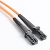 MTRJ (Female) - MTRJ (Female) Duplex 62.5/125µm OM1 Multimode Patch Cord
