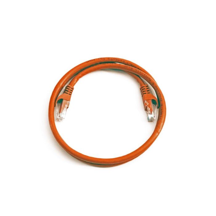 Copper Cat 6 Patch Cable with Boots 15ft Orange