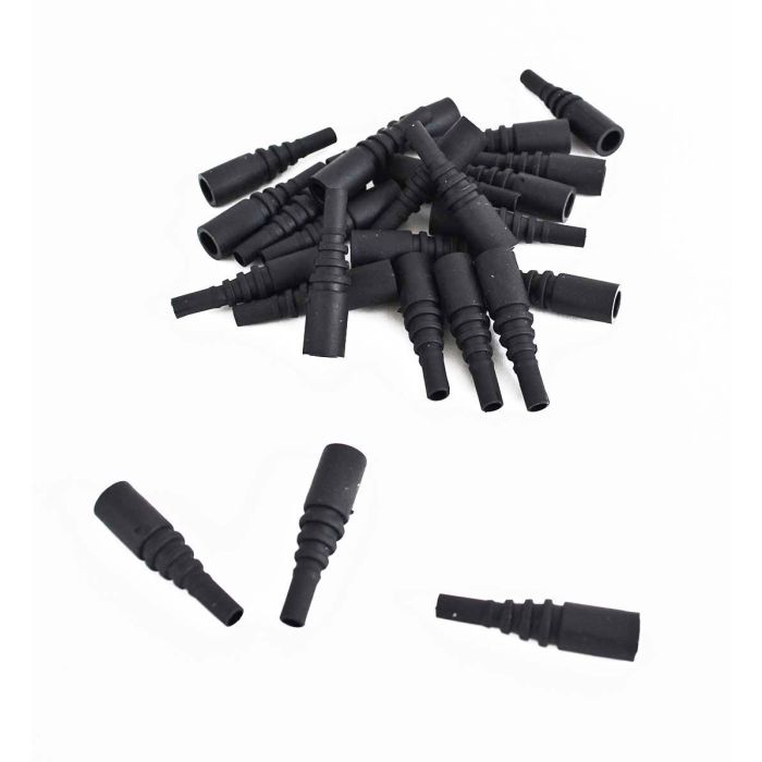 FC 3.0mm Connector Boot, Black (25 Pack)