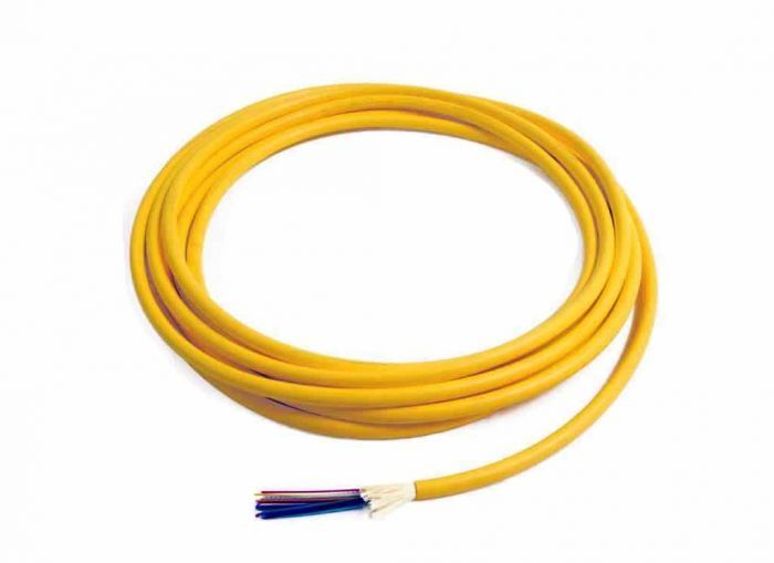 TLC 12 Fiber MM 50um OM5 Distrib. Plenum Lime Green 5.8mm OD (per meter)