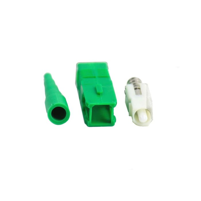 SC/APC Singlemode Zirconia Connector with 900µm Boot (100 Pack)