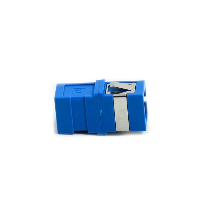 SC Simplex SM Adapter Zirconia Blue - No Flange