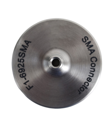 SMA Connector Hand Polish Puck - Stainless Steel