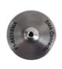 SMA Connector Hand Polish Puck - Stainless Steel