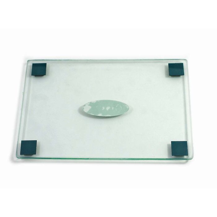 Polishing Plate Glass 6" x 9" with Feet