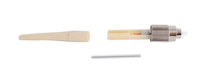 Splice-On Connector Cheetah FC PC Multimode 62.5um OM1 900um Beige 100 Pack