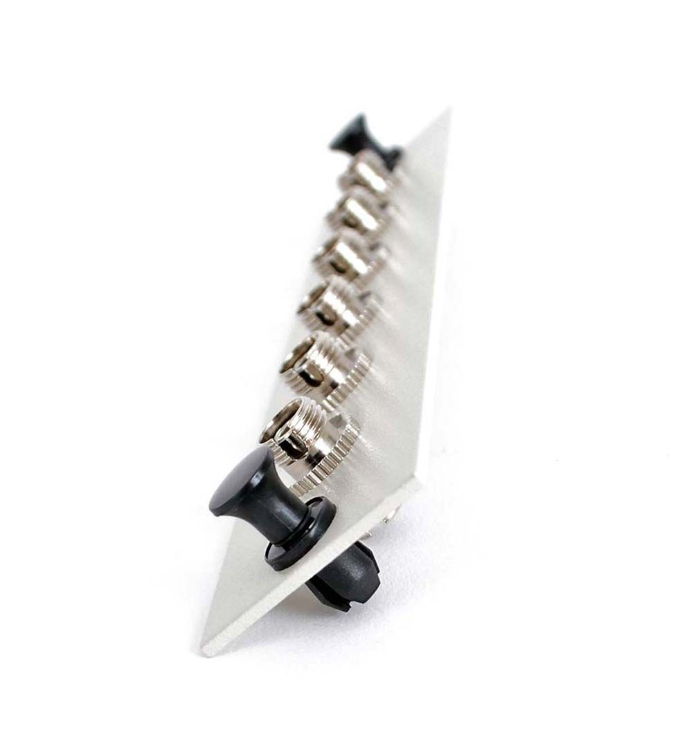 Adapter Plate 6-Pack FC APC Loaded Off White