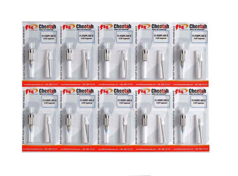 Splice-On Connector Cheetah FC UPC Singlemode 900um White 10 Pack