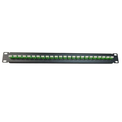 Flush Mount Panel 1RU LC/APC, 48 ports