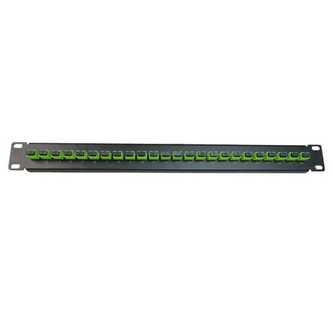 Flush Mount Panel 1RU SC/APC, 24 ports