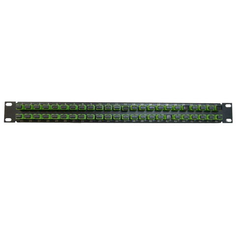 Flush Mount Panel 1RU SC/APC, 48 ports