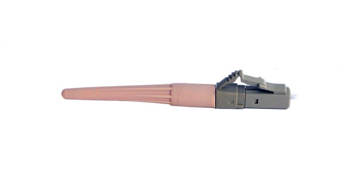 Splice-On Connector Cheetah LC PC Multimode 62.5um OM1 900um Beige 100 Pack