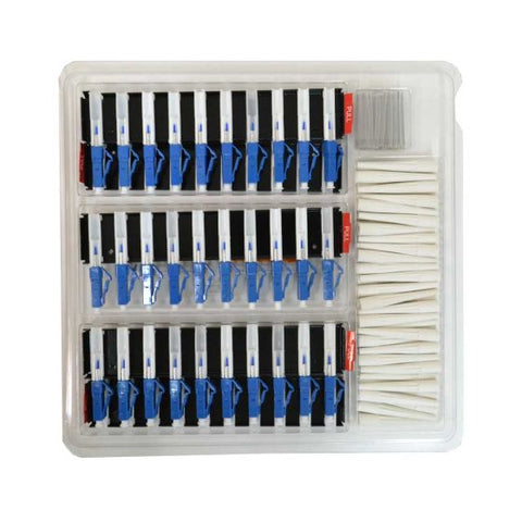 Splice-On Connector Cheetah LC/UPC SM SOC 900um White - 50pc Clamshell