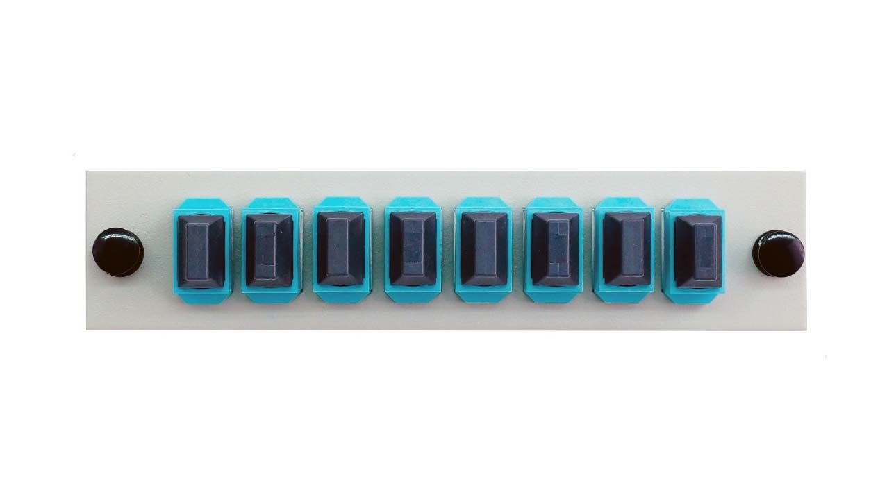 MTP 8 Pack MM Aqua Adapter Plate-Off White
