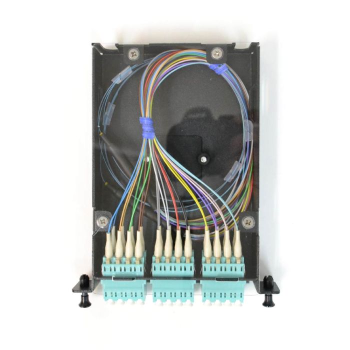 Patch & Splice Cassette Kit, Multimode OM3, LC/PC, 24 Fiber, Ribbon